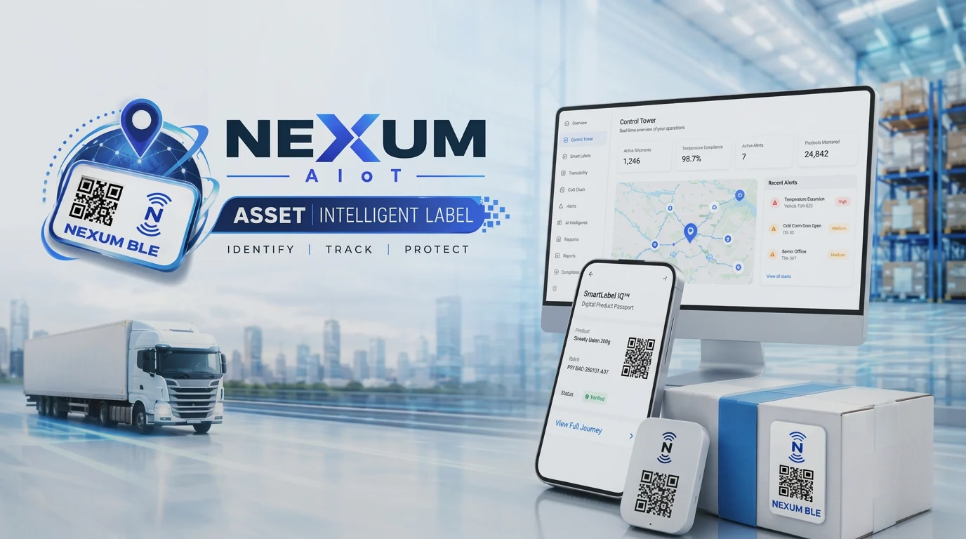 NEXUM AIoT — Asset Intelligent Label: identify, track, protect